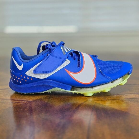 Nike Air Zoom LJ Elite Track & Field Jumping Spikes Royal New CT0079-400 Men's 4 - Picture 10 of 12